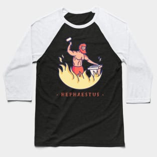 Hepheastus Greek Mythology Baseball T-Shirt